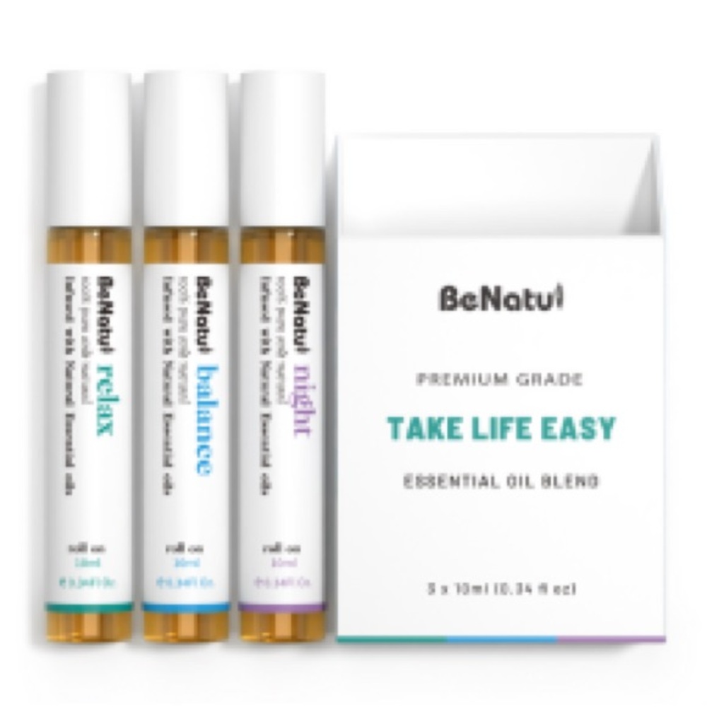 Take Life Easy Essential Oil Blend Set - Relax, Balance, Night